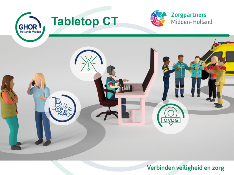 Gezamenlijke crisisoefening met Zorgpartners Midden-Holland
