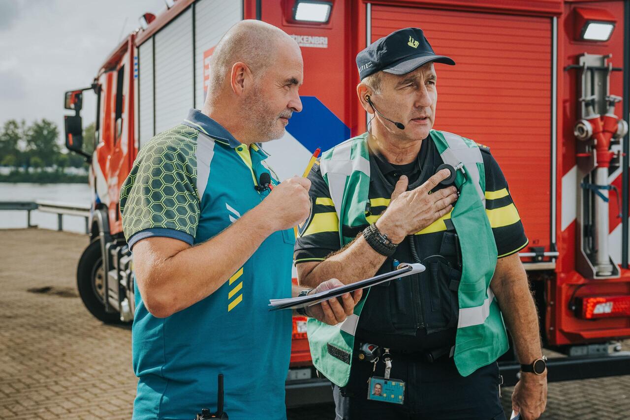 Multidisciplinair overleg buiten